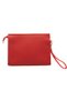 Women's Plain Pattern Clutch Handbag Stylish and Everyday Use Portfolio Bag