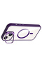 iPhone 13 Case with Camera Stand, Magsafe Supported, Transparent Back, Silicone Senk - 4