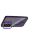 Galaxy A37 Case with Camera Stand, Magsafe Supported, Transparent Back, Silicone Omsy - 3