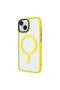 iPhone 15 Pro Case Magsafe Supported Camera Raised Matte Anti-Fingerprint Silicone Brsa - 5