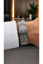 Men's Wristwatch Stylish Suitable for Daily Use 5 Atm Steel Strap - 3