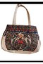 Indian Madhubani-Painting Jute Tote Bag