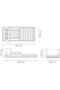 117268 Compact Dish Drying Rack with Draining Tray, Dark Grey - 3