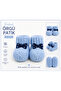 Knitted Baby Boy Booties - 2