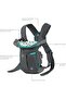 Swift Classic Carrier with Pocket - 2 Ways to Carry Grey_Carrier with Wonder Bib & Essentials Storage Front Pocket, Adjustable Back Strap, Inward & Outward Facing, Easy Clean Material - 5