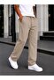 Men's Soft Textured Relaxed Fit Baggy Linen Trousers Premium Quality - 3