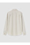Vizyon New Season Beige Regular Fit Striped Men's Shirt - 7