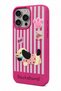 iPhone 14 Pro Max Compatible 3D Dachshund Dog Figured Striped Silicone Phone Case - 6