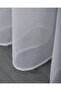 Alfa White Custom Size Tulle Curtain 200X270 Without Pleats - 6