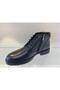 Genuine Leather Lace-Up Zippered Classic Boots Men's Shoes - 3