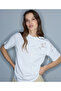 Floral Embroidered Tassel T-Shirt