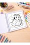 Cute Autumn Coloring Book – 21X20 cm I 40 Visuals I for Children and Adults - 3