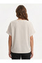 Women's Beige Striped Relaxed Fit Blouse - 2