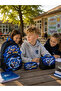 Primary School Orthopedic Waterproof 3 Compartment Primary School Boy's Backpack with Water Bottle - 2
