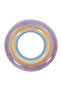 Colorful Glitter Inflatable Pool & Beach Float Swim Ring, PVC - 2