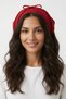 Women's Red Knitted Bandana |   Summer Hair Accessory - 4