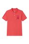 Kids’ Slim Fit Lion Embroidered Cotton Polo