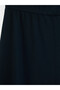 Original Elastic Waist Modal Textured Flared Skirt - 3