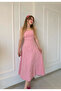 Rosalie Pink Double Stitched Gabardine Dress - 6