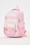 Kawaii Korean Style Accessory Set of 3 Pink Girls' Primary School Backpack Lunch Bag Pencil Case - 4