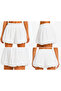 Beli Lastikli Mini Balon Şort - 4
