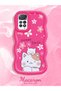 Redmi Note 11 Pro 5g Compatible Case with Camera Protection Red Silicone Couple Phone Case Cat Pattern - 2