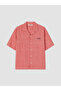 Ozmarka New Season Pink Comfortable Fit Men's Shirt - 5