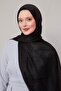 شال أسود مرصع بالألماس اللامع - 2
