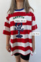 100% Cotton Premium Design Oversize T-Shirt Pink Sausage Dog Ladybug Leopard Mickey Lobster - 3