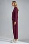 Soft Touch Modal Textured Zipper Collar Double Set - 4
