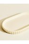 Ivory Textured Polyresin Amenity Tray - 4