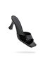Jova Daily Black Patent Leather Heeled Slippers 8 cm - 3