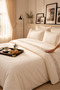 Duru Double 6-Piece Embroidered Duvet Cover Set |   Soft Textured |   Stylish and Elegant Design - 3