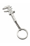 Mini Caliper Keychain Metal Measuring Tool |   Stylish Keychain with Movable Slide and Fixing Screw - 3