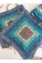 Hand Knitted Sofa Shawl - 4