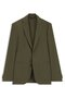 Men's Slim Fit Stretch Fabric Long Sleeve Khaki Jacket - 6