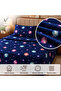 4 Piece Microfiber Bedding Set, 1 Printed Duvet Cover, 1 Fitted Sheet & 2 Pillow Covers - 2