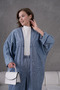 Women's Embroidered Summer Denim Bat Sleeve Two-Piece Set - 6