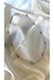 Women's Silver Color Pink Stone Row Tiny Heart Necklace - 3