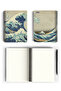Katsushika Hokusai/The Great Wave Off Kanagawa,1829 |   Spiral Notebook 25 |   A5 |   Striped |   100 Pages |   School - 2