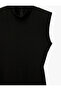 Crepe Scuba Fabric Slim Fit Sleeveless High Neck Midi Dress - 7