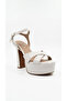 White Women's Heeled Shoes 634.2206 - 2