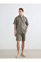 Esvab • Modern & Distinctive Standard Fit Textured Men's Shirt - 2