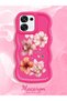 Oppo F31 5g Compatible Case Camera Protector Red Silicone Couple Phone Case Floral Pattern - 2