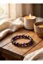 Amethyst - Tiger's Eye - Hematite Natural Stone Bracelet (10 mm) - 2