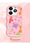 Tecno Spark 10 Pro Compatible Case Camera Protector Pink Silicone Couple Phone Case Butterfly Pattern - 2