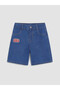 Trendlucky Boys' Jean Shorts with Arma Detail and Contrast - 3