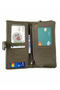 Women's Genuine Leather Zippered Multi-Compartment Long Wallet - 6