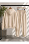 Unisex Minimal New York Print Winter Top and Bottom Tracksuit Set - 3