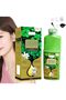 Plant-Based Bubble Hair Dye Shampoo 500ml, Long-Lasting Black Hair Color with Dyeing Tool